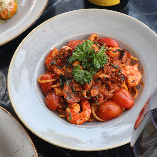 Italian fresh seafood dishes