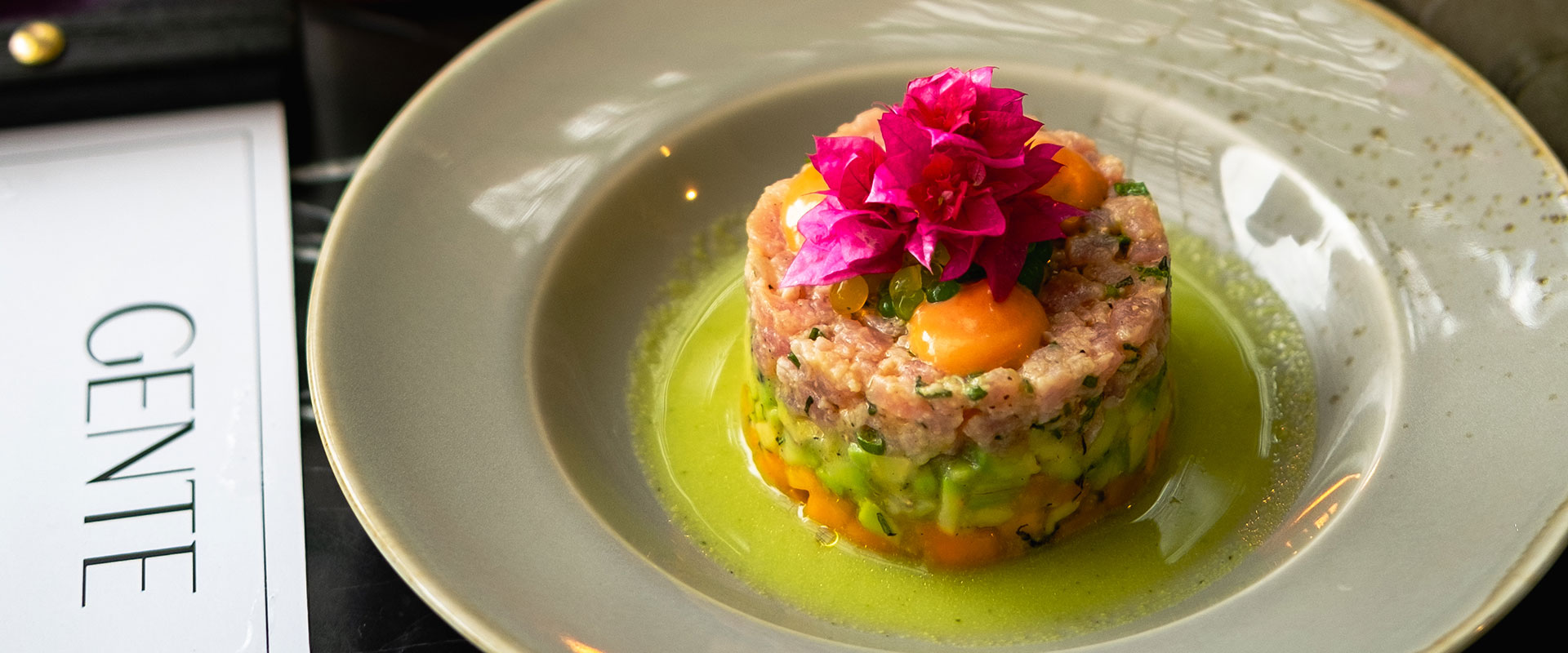 Special menu at Gente Bali